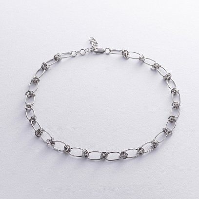 Серебряное колье - цепочка 181274 №2