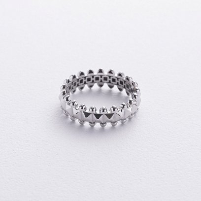 Каблучка "Teresa" у білому золоті к08203 №3