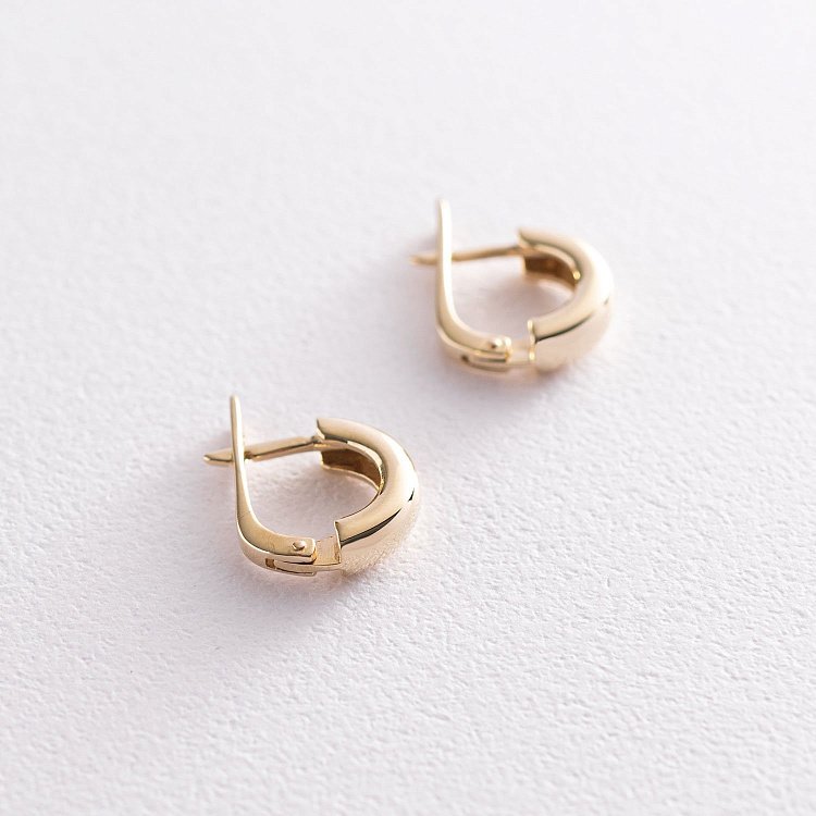 Золотые серьги с бриллиантами СБД2-001 от ювелирного магазина Оникс - 4