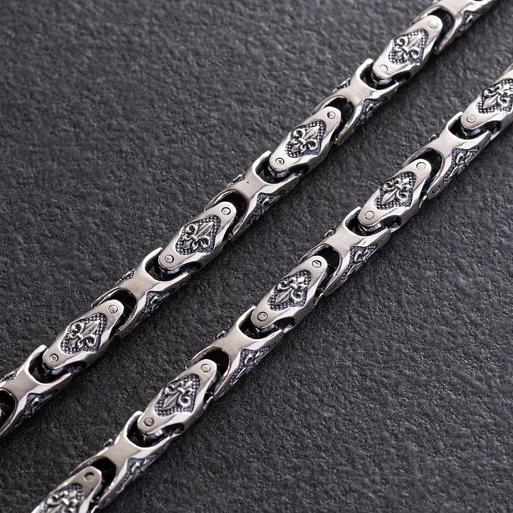 Чоловічий срібний ланцюжок 525ц від ювелірного магазину Онікс - 2