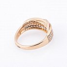 Золотое кольцо с бриллиантами кит0295 от ювелирного магазина Оникс - 2