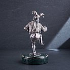 Серебряная фигура ручной работы "Шут весельчак" сер00017 от ювелирного магазина Оникс - 2