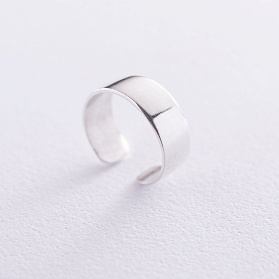 Серебряное кольцо на пальчик ноги 112551 №2