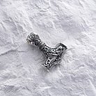 Срібна підвіска "Молот Тора" 132753 от ювелирного магазина Оникс - 10