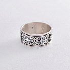 Серебряное кольцо "Вышиванка" (фианиты) 1113 от ювелирного магазина Оникс - 7
