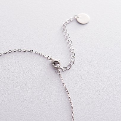 Серебряное колье "Монетки" 18744 №4