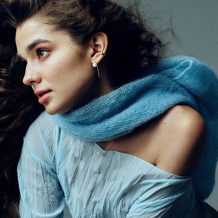 Сережка каффа в жовтому золоті с06359 від ювелірного магазину Онікс - 7