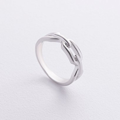 Срібна каблучка "Ланцюжок" 112821