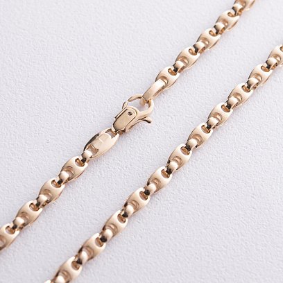 Фантазийная цепочка в желтом золоте ц00439