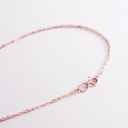 Кольє - ланцюжок у червоному золоті ц00397 №6