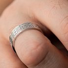 Обручальное кольцо "Вышиванка" в белом золоте 28931100 от ювелирного магазина Оникс - 6