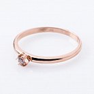 Золотое помолвочное кольцо с бриллиантами р0693к от ювелирного магазина Оникс - 2