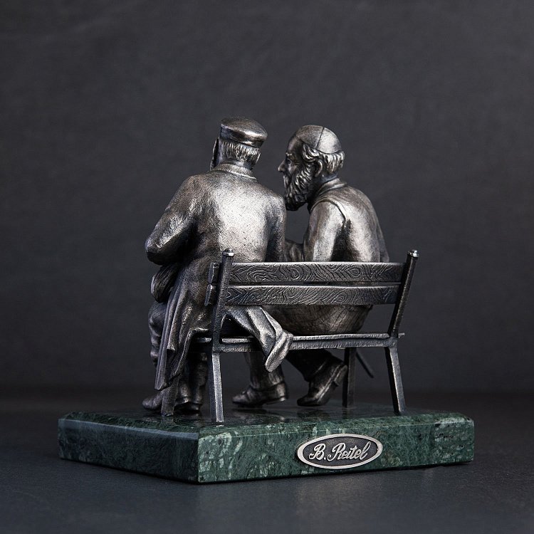 Серебряная фигура ручной работы 23129 от ювелирного магазина Оникс - 4