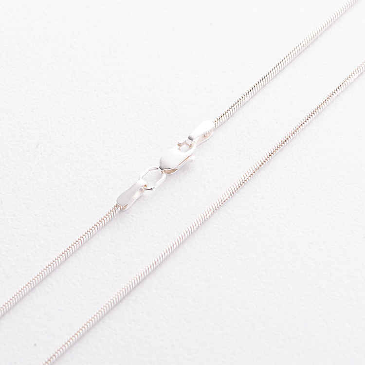 Срібний ланцюжок Снейк бс10425 від ювелірного магазину Онікс