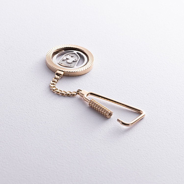 Золотой брелок "Porsche - Порше" бр00059 от ювелирного магазина Оникс - 3