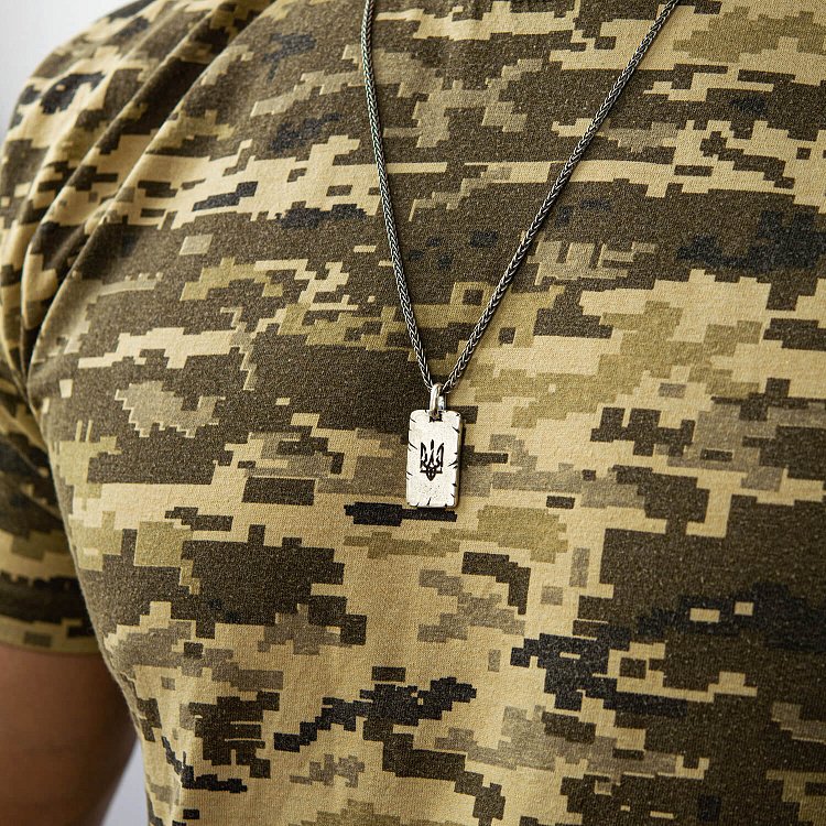 Серебряный кулон "Герб Украины - Тризуб" 133213g от ювелирного магазина Оникс - 15