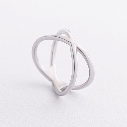 Серебряное кольцо "Оrbita" на фалангу 901-00877