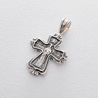 Срібний православний хрест (чорніння) 132401 от ювелирного магазина Оникс - 3