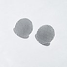 Срібні сережки "Комети структурні" 122492 от ювелирного магазина Оникс - 7