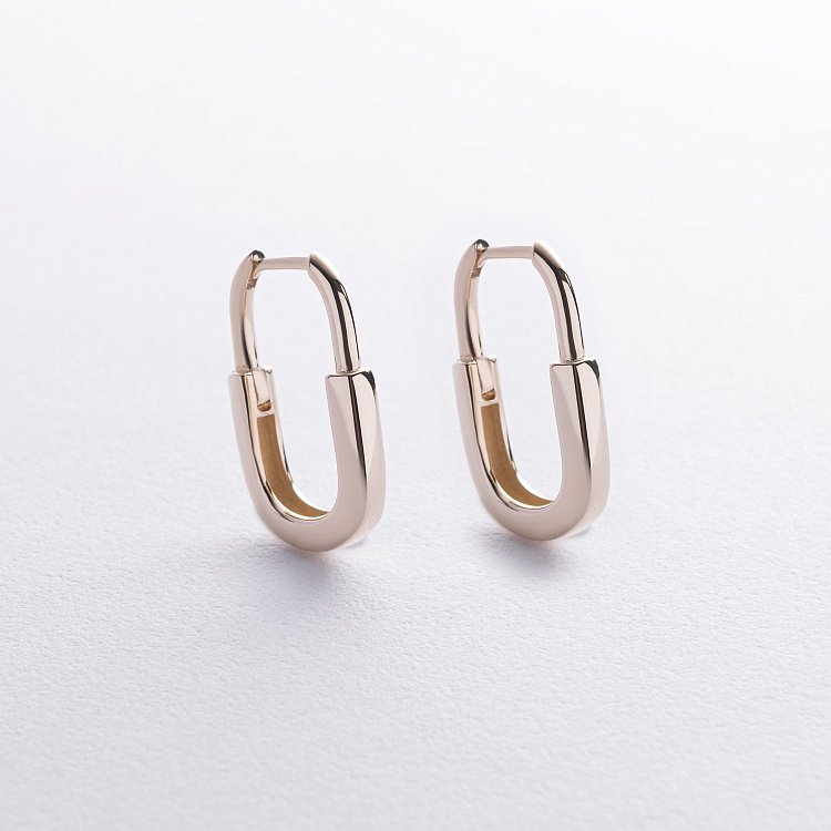 Сережки "Camilla" у жовтому золоті с08887 від ювелірного магазину Онікс