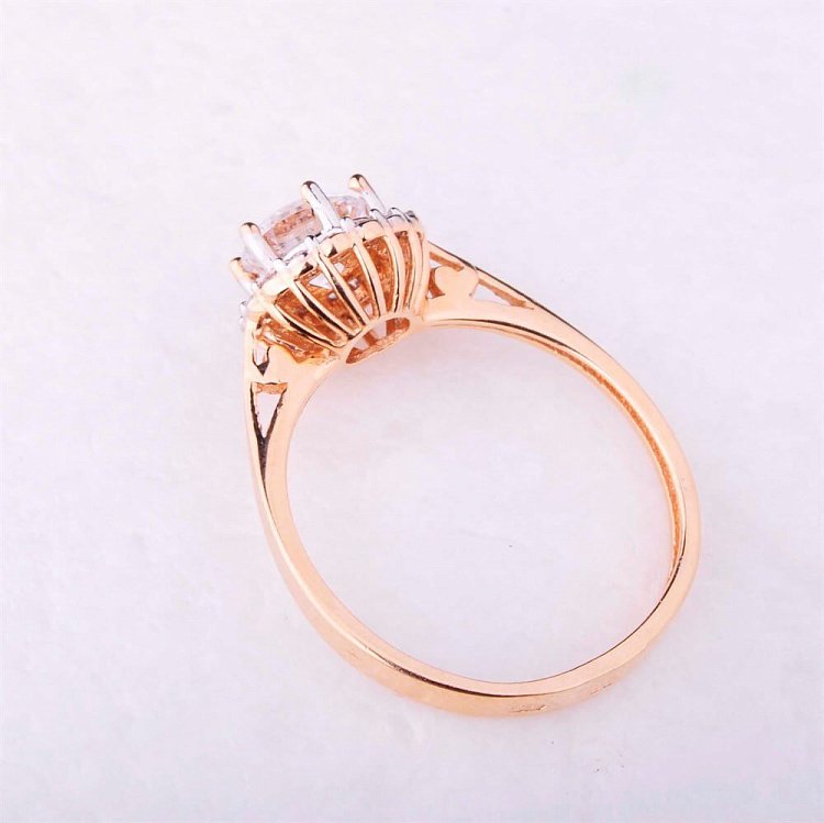 Помолвочное кольцо (фианиты) к01858ж от ювелирного магазина Оникс - 3