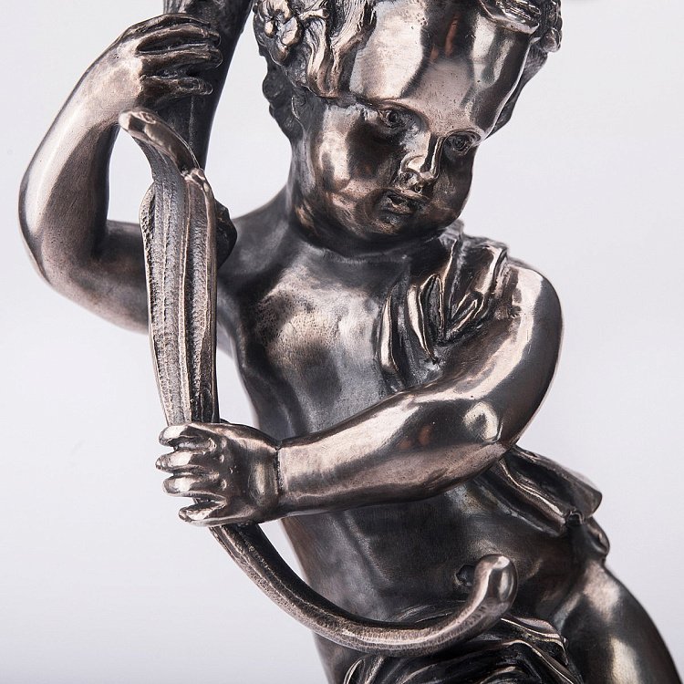 Серебряный подсвечник ручной работы "Античный" сер00037 от ювелирного магазина Оникс - 2