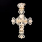 Золотий православний хрест п00589 от ювелирного магазина Оникс - 1