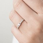 Помолвочное кольцо из золота (бриллианты) JR99580 от ювелирного магазина Оникс - 5