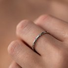 Серебряное кольцо с фианитами 3898 от ювелирного магазина Оникс - 1