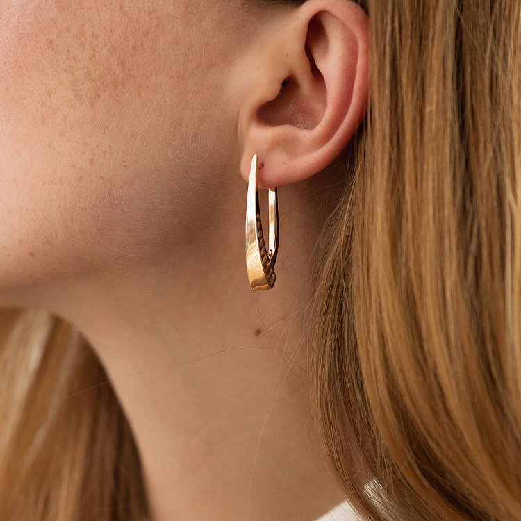 Золотые серьги с04273 от ювелирного магазина Оникс