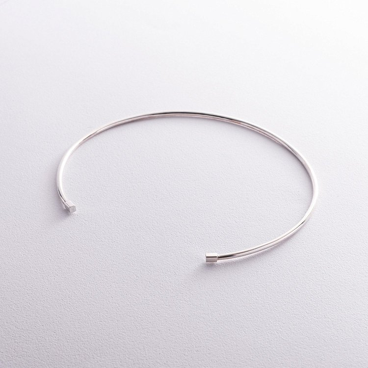 Серебряное колье - чокер (трансформер) 1100N от ювелирного магазина Оникс - 8