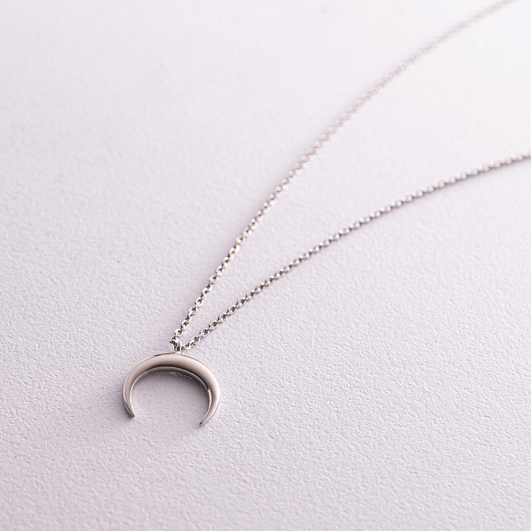 Срібне кольє "Лунниця" 1085 від ювелірного магазину Онікс