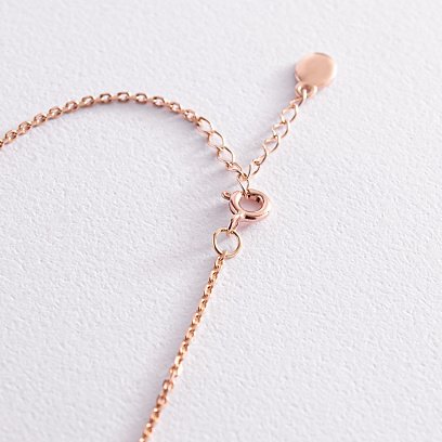 Браслет "Девочка" в красном золоте (возможна гравировка) з2077 №3