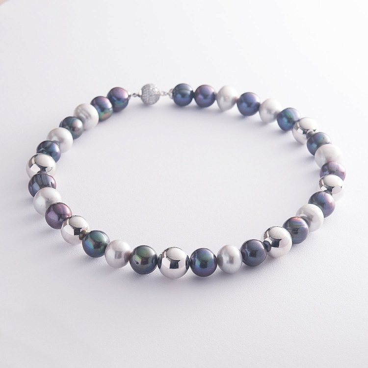 Колье из жемчуга кол00545 от ювелирного магазина Оникс