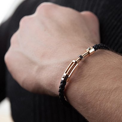 Каучуковый браслет "Гвоздик" б03985 №4