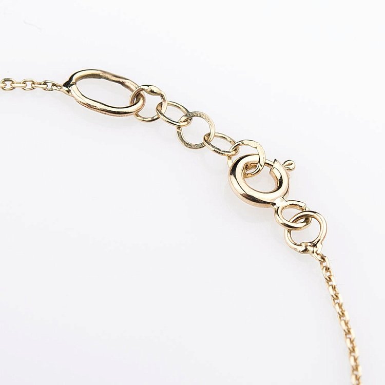 Золотий браслет "Хлопчик і дівчинка" (фіаніти) б02533 від ювелірного магазину Онікс - 2