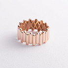 Золотое кольцо "Agnes" в красном золоте к08435 от ювелирного магазина Оникс - 2