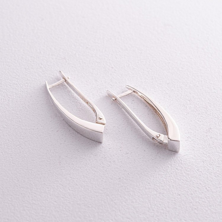 Срібні сережки 121788 від ювелірного магазину Онікс - 6