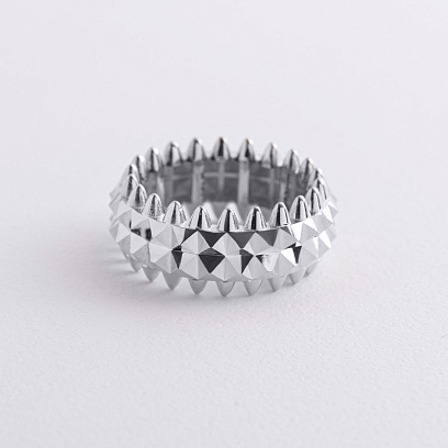 Каблучка "Pauline" у білому золоті к08341 №3