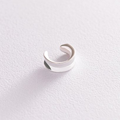 Срібна сережка - каффа 122871 №7