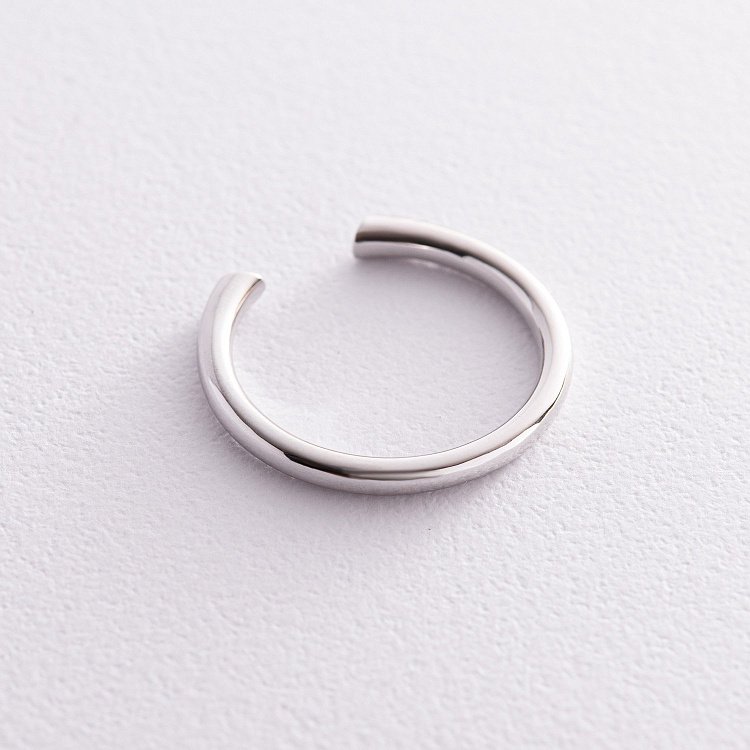 Кольцо "Джолин" в белом золоте (фианиты) к07416 - 5 Кольцо "Джолин" в белом золоте (фианиты) к07416 от ювелирного магазина Оникс - 5