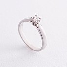 Помолвочное золотое кольцо с бриллиантом 220671121 от ювелирного магазина Оникс