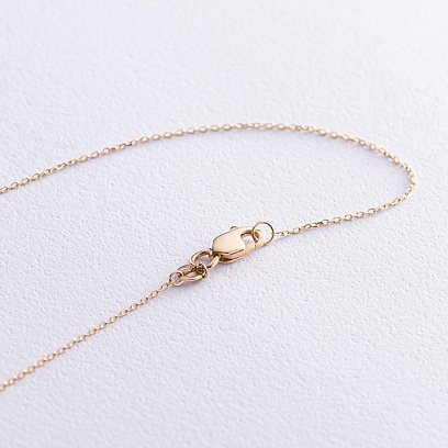 Колье "Розарий" в желтом золоте кол02211 №6