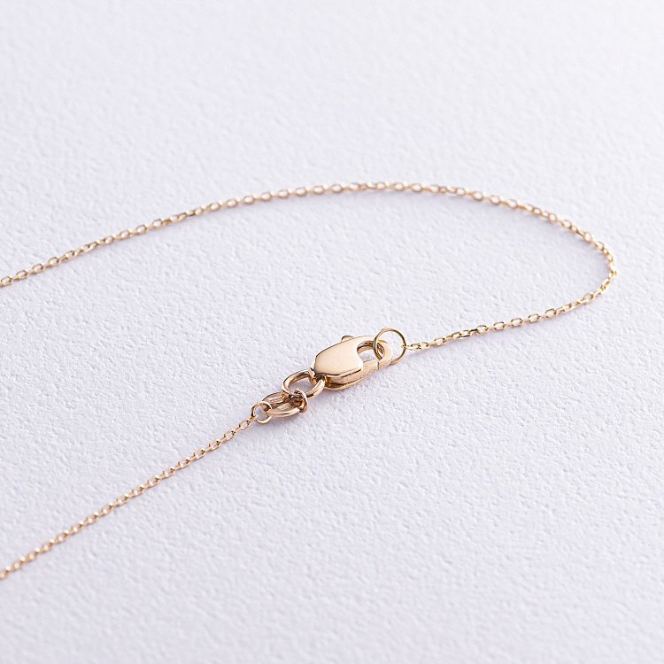 Колье "Розарий" в желтом золоте кол02211 от ювелирного магазина Оникс - 5