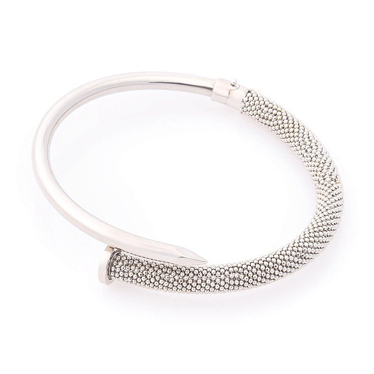 Золотой браслет "Гвоздь" б04038 от ювелирного магазина Оникс