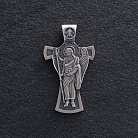 Православный крест "Ангел Хранитель. Спаси и Сохрани" (на укр. языке) 133242 от ювелирного магазина Оникс