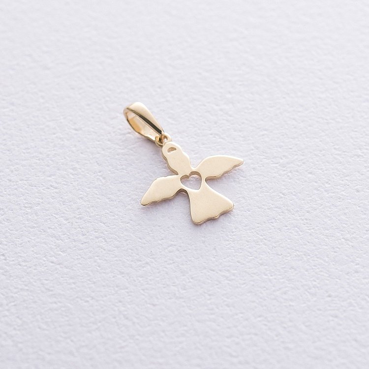 Золотий кулон "Ангел" п02925 від ювелірного магазину Онікс