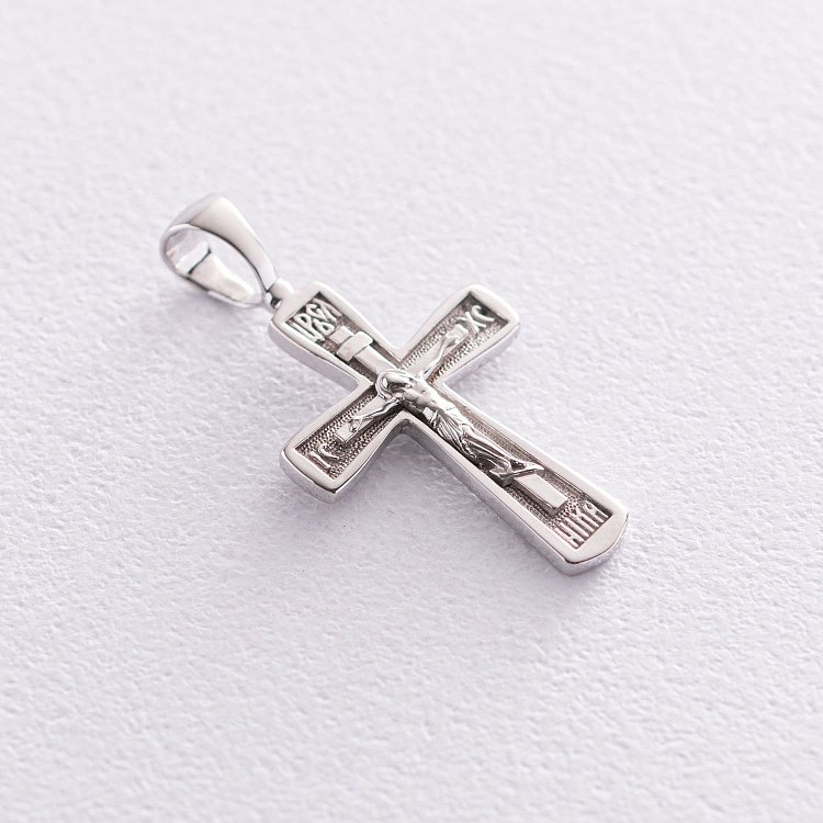 ﻿ Золотий хрестик "Спаси і Збережи" п03208b від ювелірного магазину Онікс