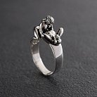 Серебряное кольцо "Страсть" 112624 от ювелирного магазина Оникс - 1