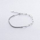 Срібний браслет "Ланцюжок" 905-01414 от ювелирного магазина Оникс